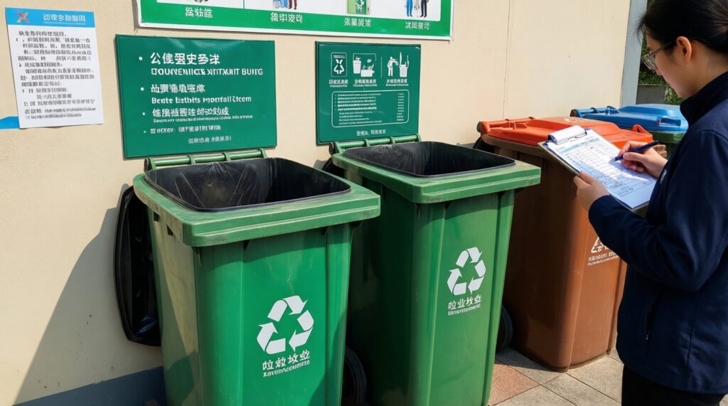 - Экология и мусор: полигоны, раздельный сбор, уборка берегов и лесов - иллюстрация